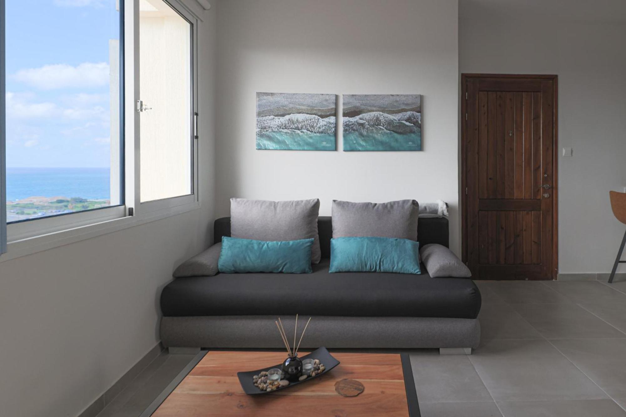 Ferienwohnung Eden Blue-Horizon 1B, Paphos, Sea View, Pool Konia Exterior foto