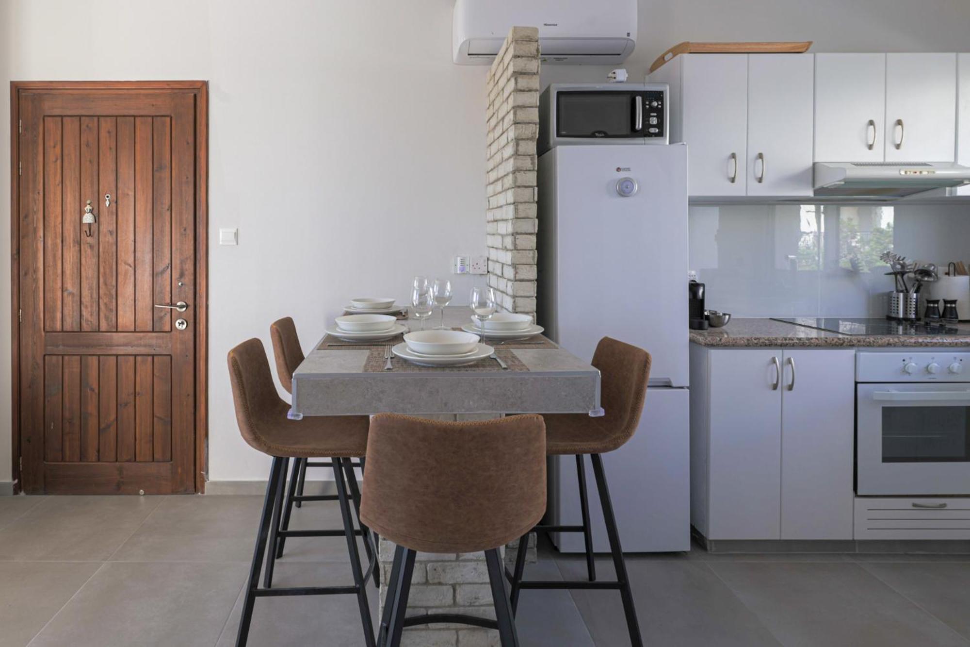 Ferienwohnung Eden Blue-Horizon 1B, Paphos, Sea View, Pool Konia Exterior foto