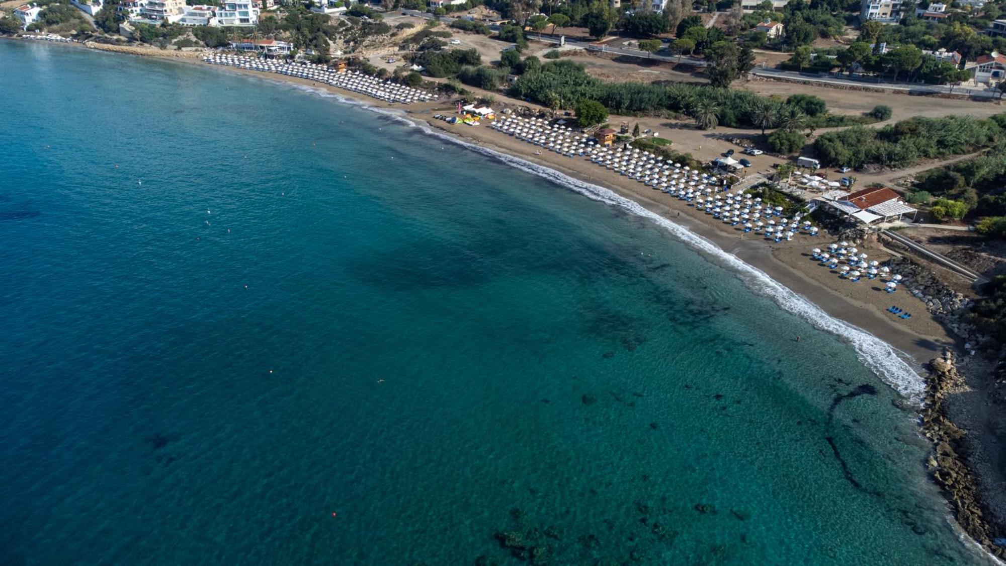 Ferienwohnung Eden Blue-Horizon 1B, Paphos, Sea View, Pool Konia Exterior foto